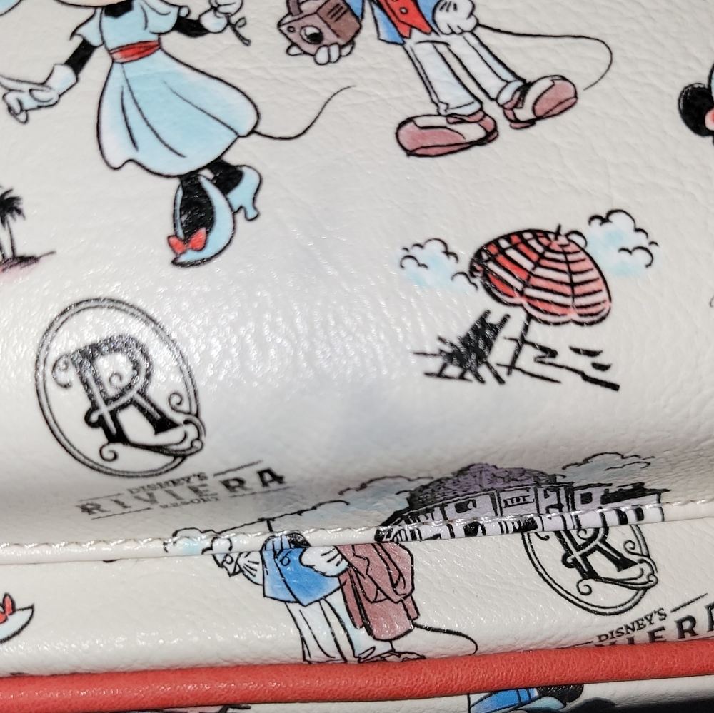 Loungefly Riviera Resort Disney Mickey and Minnie  Mouse Mini Backpack - Picture 9 of 10